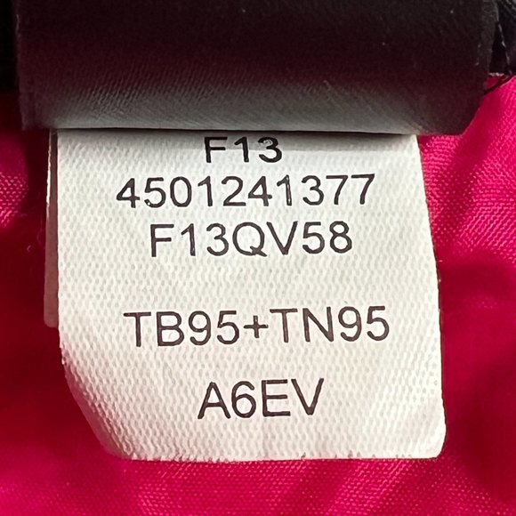 The North Face Aconcagua 550 Down Vest Womens Small Purple Quilted Zip Puffer - Picture 5 of 12